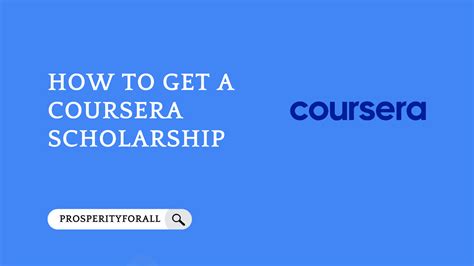 Guide To Coursera Scholarships: Unlocking Educational Opportunities Through Financial Assistance